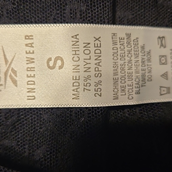 Reebok Black Lace Kids Underwear - Picture 2 of 4